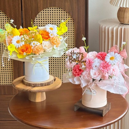 Laney Soap Flower Box