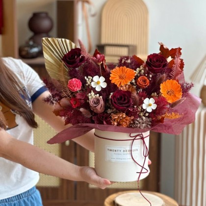 Chandler Preserved Flower Vase