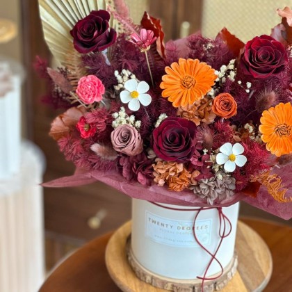 Chandler Preserved Flower Vase