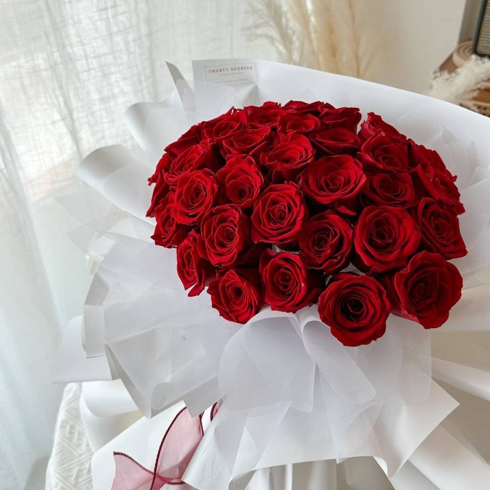 Preserved Flower Flower Bouquet l Delivery Klang Valley l Twenty